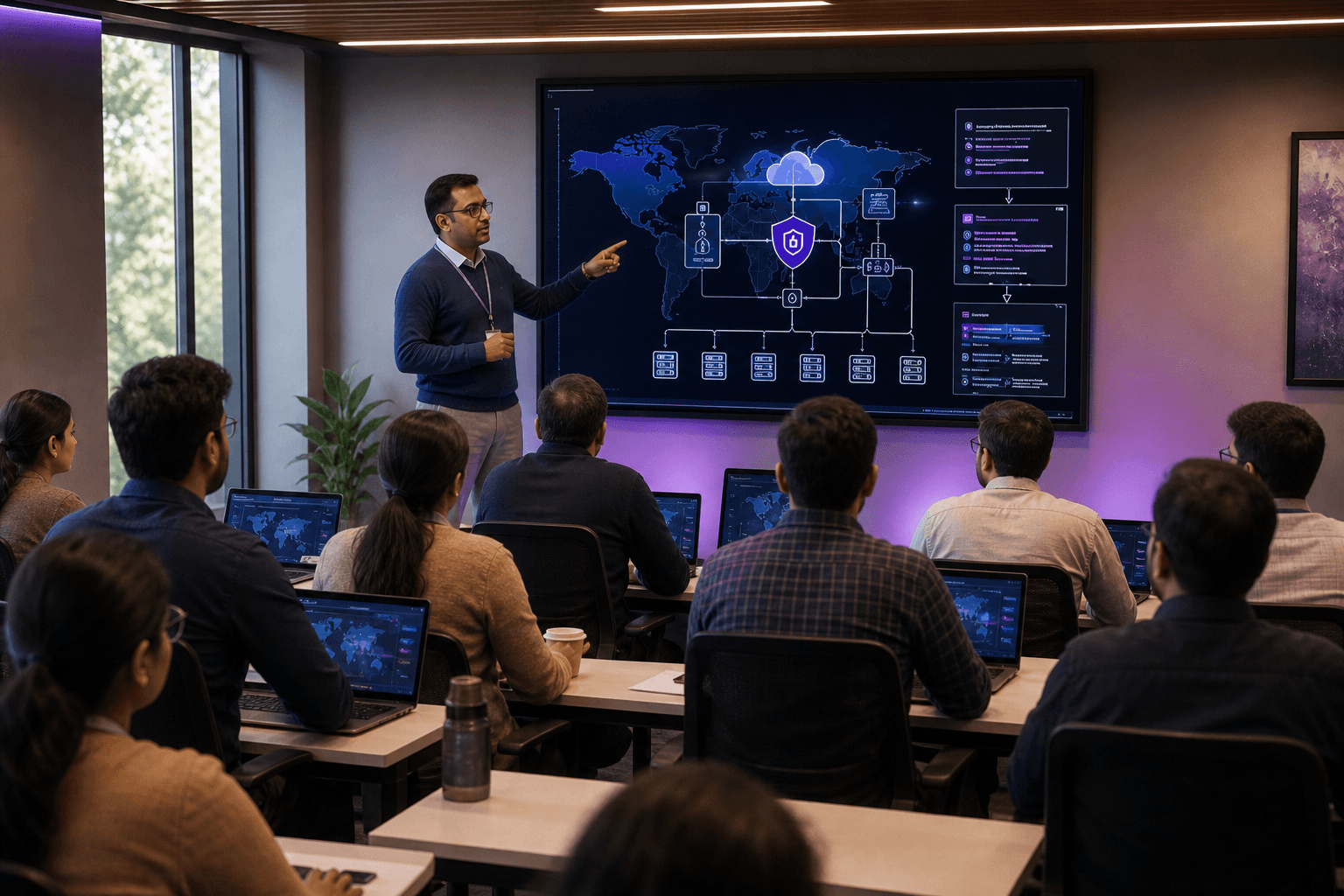 Indian professionals in a live, instructor-led GTPC session