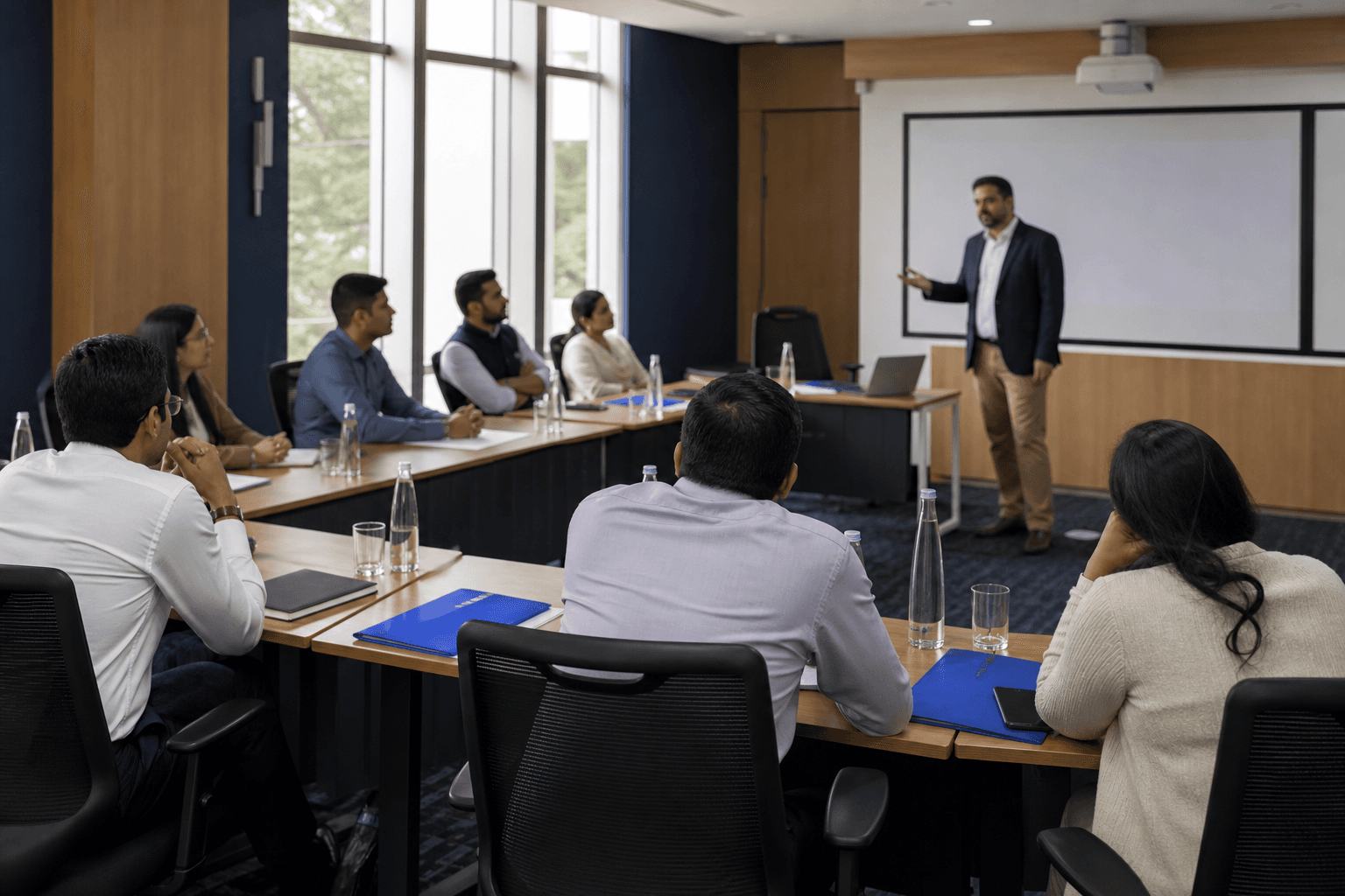 Indian executives in a live GTPC masterclass session